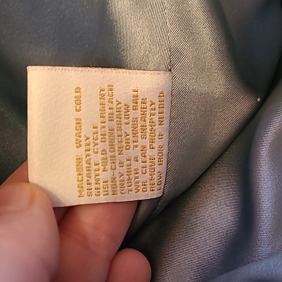 KATE SPADE dusty mint quilted ruffle coat - Picture 10 of 12